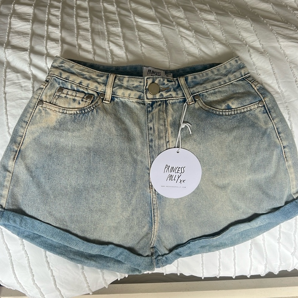 Princess Polly High Wasted Shorts